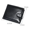 Designer Men's Wallet with Coin Pocket Genuine Leather Wallet Short Style First Layer Cowhide Handbag Horizontal Coin Purse 5