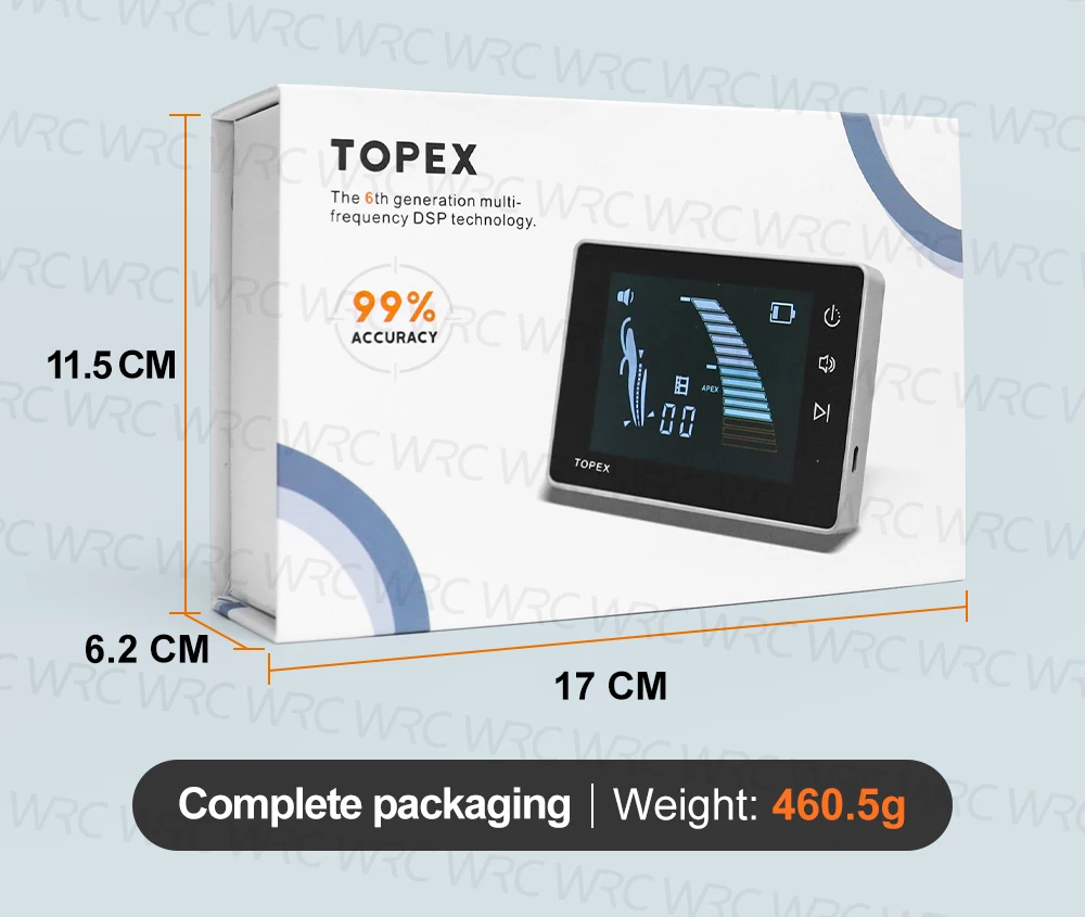 Dental Endodontic Root Apex Locator Root Canal Rechargeable Battery LCD Screen Apical Locator Instrument Tool