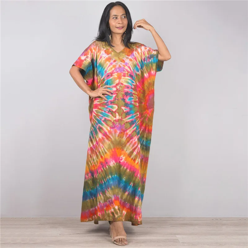 

Printed Beach Blouse Robe Style Dress Holiday Sunscreen Shirt Bikini Blouse Women's New Style For Spring and Summer 2023 Orange