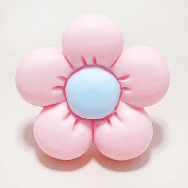 Shoe Decorations 10pcs Set For Crocs Three-dimensional Flowers For Women DIY Accessories