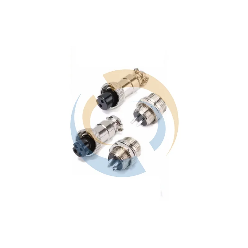 Aviation Plug Socket Connector 12mm GX12-2/3/4/5/6P Aviation Plug & Socket GX12-2P GX12-3P GX12-4P GX12-5P GX12-6P Core Male Female Connector