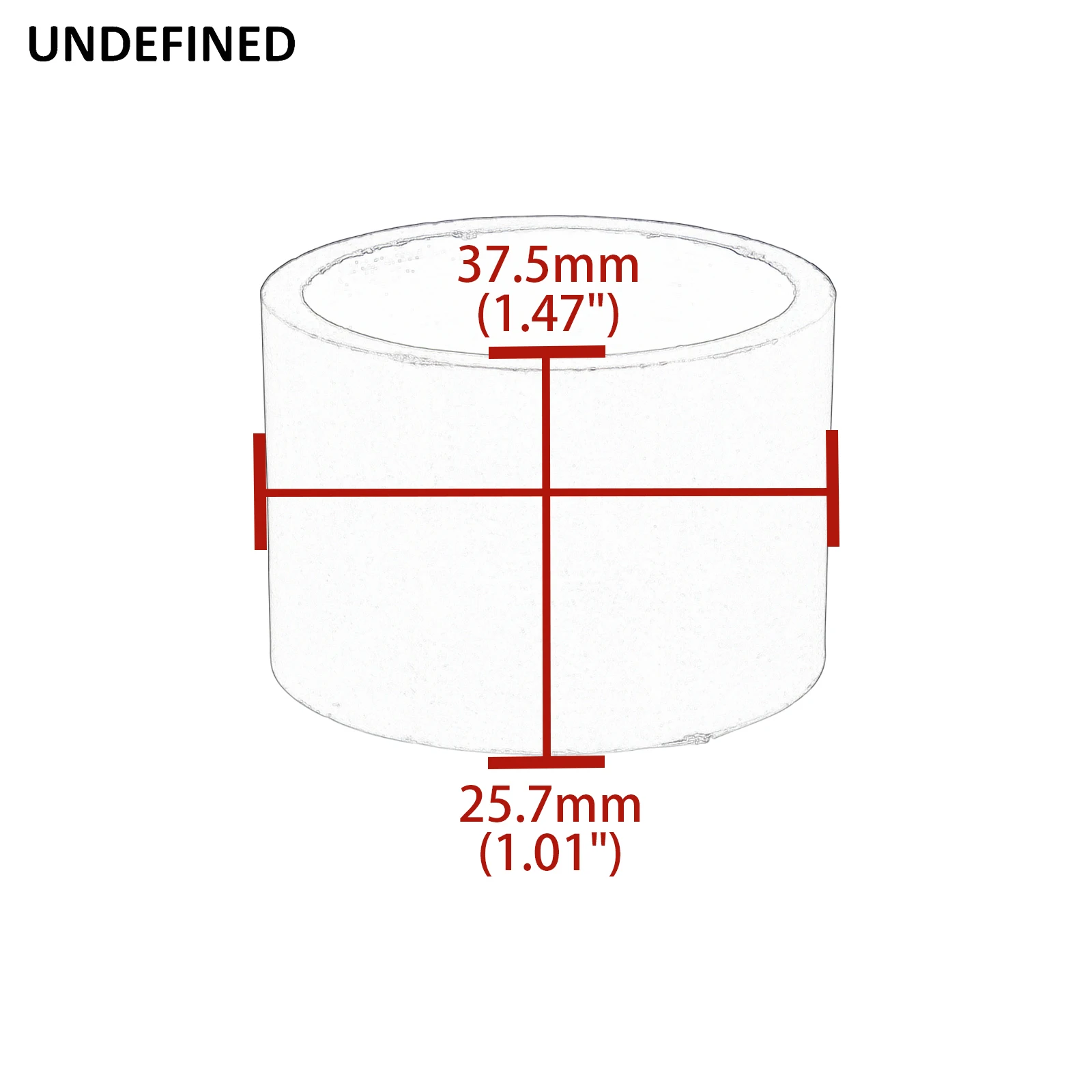 Motorcycle Exhaust Muffler Pipe Gasket Graphite Seal Ring Silencer Connector For Honda V65 Magna VF1100C 1983-1985