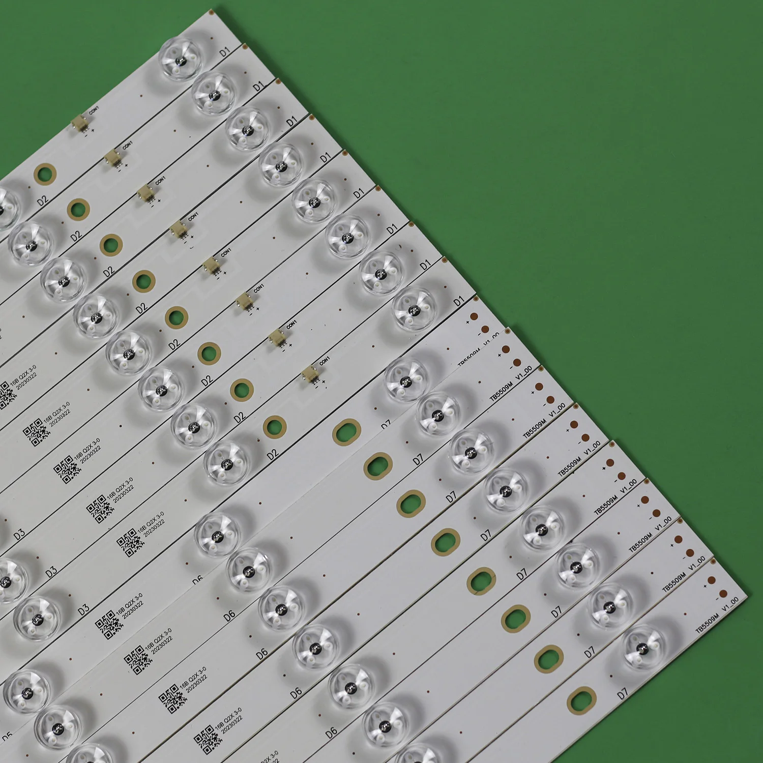 Tira Conduzida para Tx55ax630b Tx-55ax630e Tx-55dx600b Tx-55dx600e Tx-55dx650b Th-55dx650m Tx-55ds500b 55ds500e 550tv01 550tv02 v4 - Imagem 3