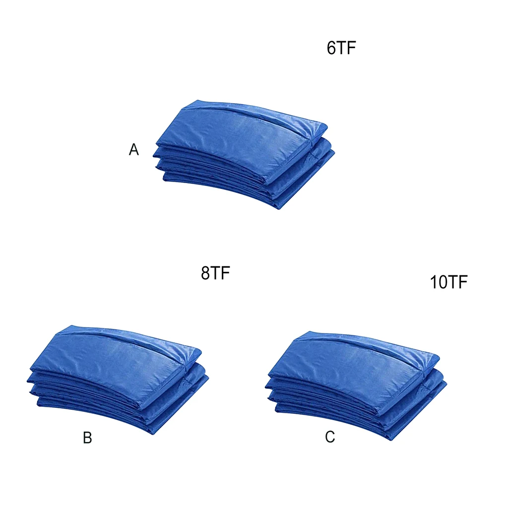 

Пружинный чехол для батута, водонепроницаемая круглая сменная рама для прыжков, съемный коврик, детская защита с ремешком