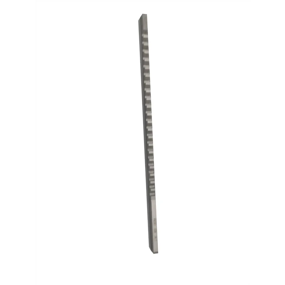 Keyway Broach Tools 1/4 C Push Type Keyway Broach Inch Sized High Speed Steel HSS Cutting Tool for CNC Broaching Machine Metalworking