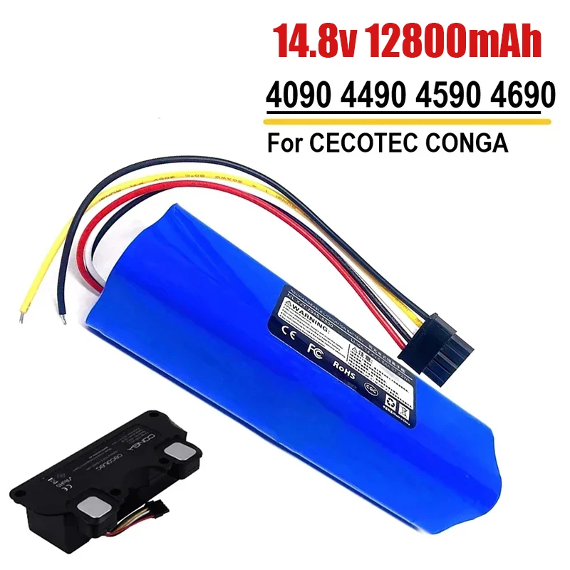 

14.8V 9800mAh 100% New CECOTEC CONGA 4090 4490 4690 4590 Mopping Robot Battery Pack Netease Intelligent Manufacturing NIT Model