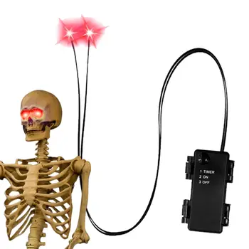 Halloween LED Glowing Eyes With Timer Light Up 1