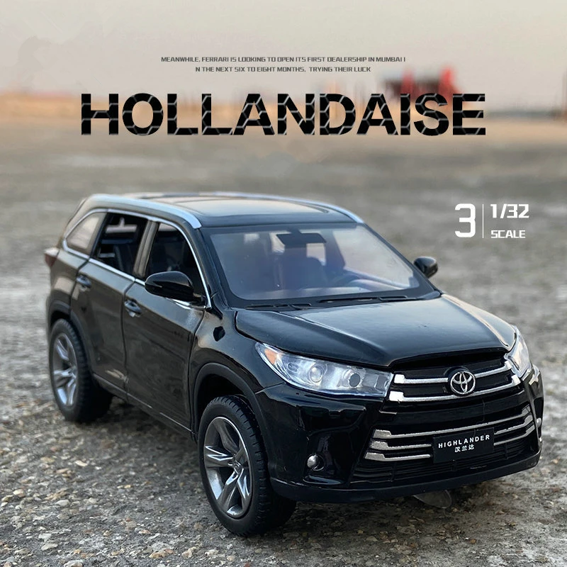 Модель автомобиля Toyota Highlander SUV из сплава 1:32 | Игрушки и хобби