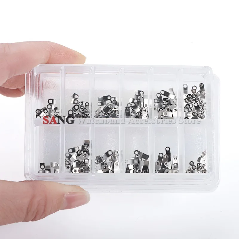 Watchmaker Casing Clamp and Screw Kit for 12 Size Watch Movements