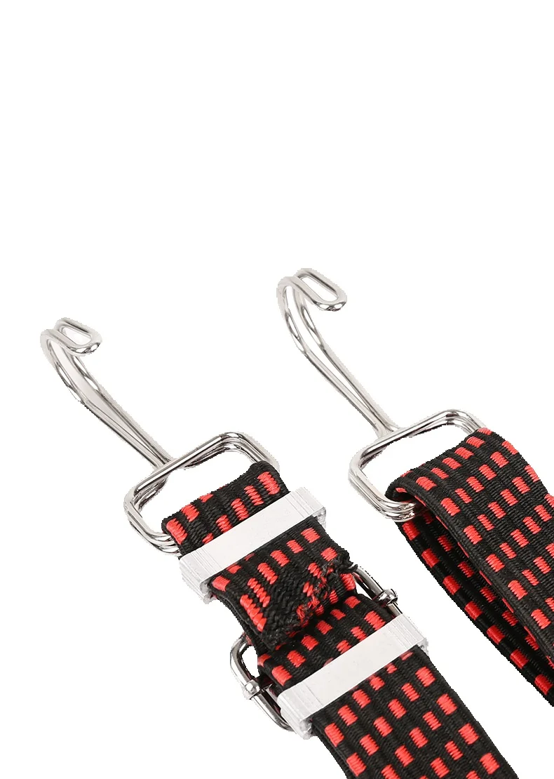 Electric motorcycle strap elastic cow tendon binding hook cargo pulling rubber band rope_voghion.com