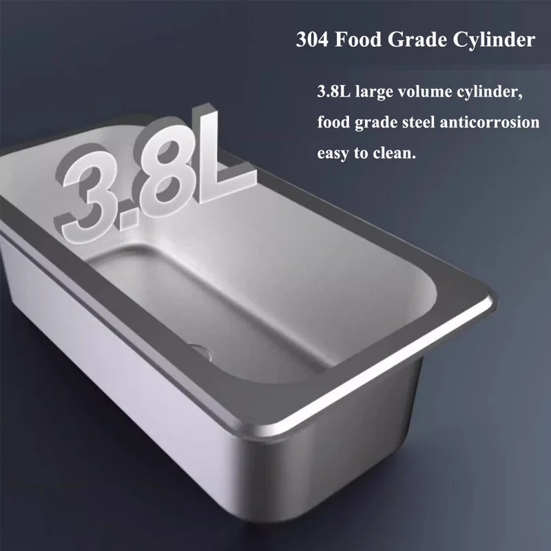 Popular Mini Automatic Ice Cream Maker Machine Easy Operating Soft Ice Cream Machine Electric Table Top Ice Cream Maker Machine 5