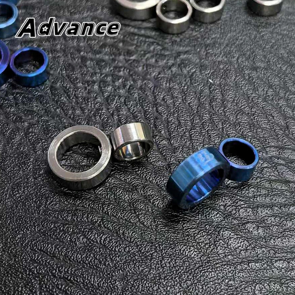 360 Degree Rotating Keychain Titanium Alloy Keyring EDC Tool DIY Multifunctional Outdoor Ring