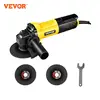 VEVOR Electric Angle Grinder 900W Angular Power Grinding Machine 4.5Inch Plastic Stone Metal Wood Cutting Grinding Wheel Tool 1