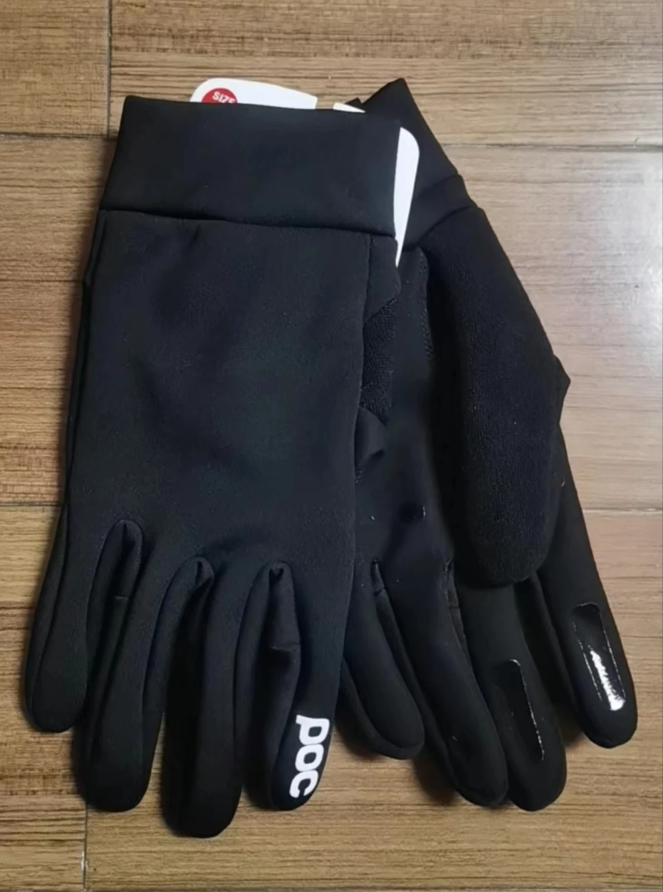Cycling Gloves Sports Gloves Poc Winter Thickened with Fluffy Lining Full Touch Screen Motorcycle Gloves Downhill DH MX MTB Riding Gear Protective Gloves
