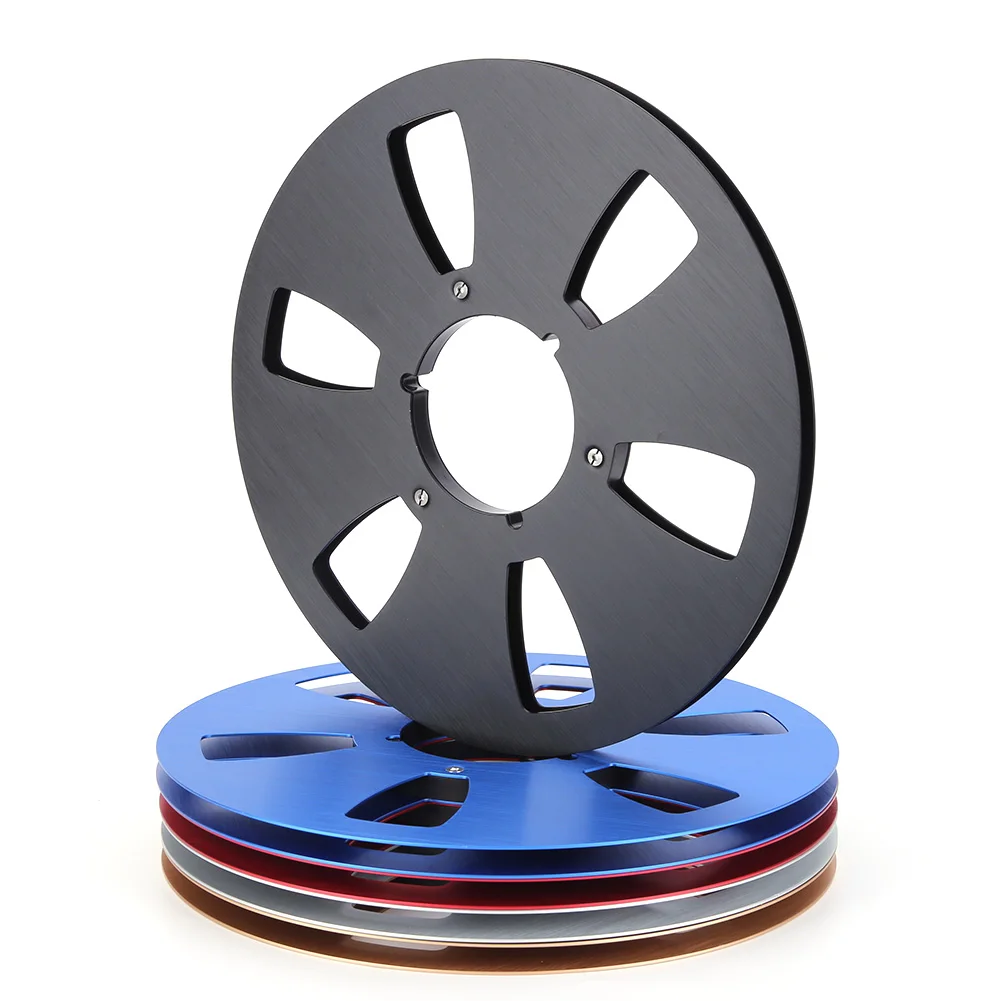 6 Hole 10.5 Inch Empty Tape Reel Bending-resistance Recording Tape Reel  Wear-resistant Replacement for Studer ReVox/TEAC/BASF