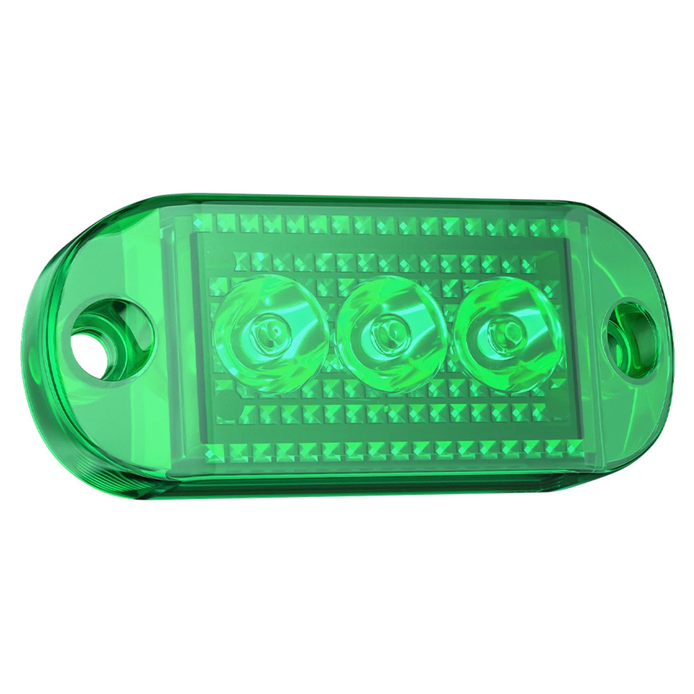 1pc LED Side Marker Light 3led Car Side Lights Fits For Most Buses Trucks Trailers Lorries DC 12-24V Car Light Accessories