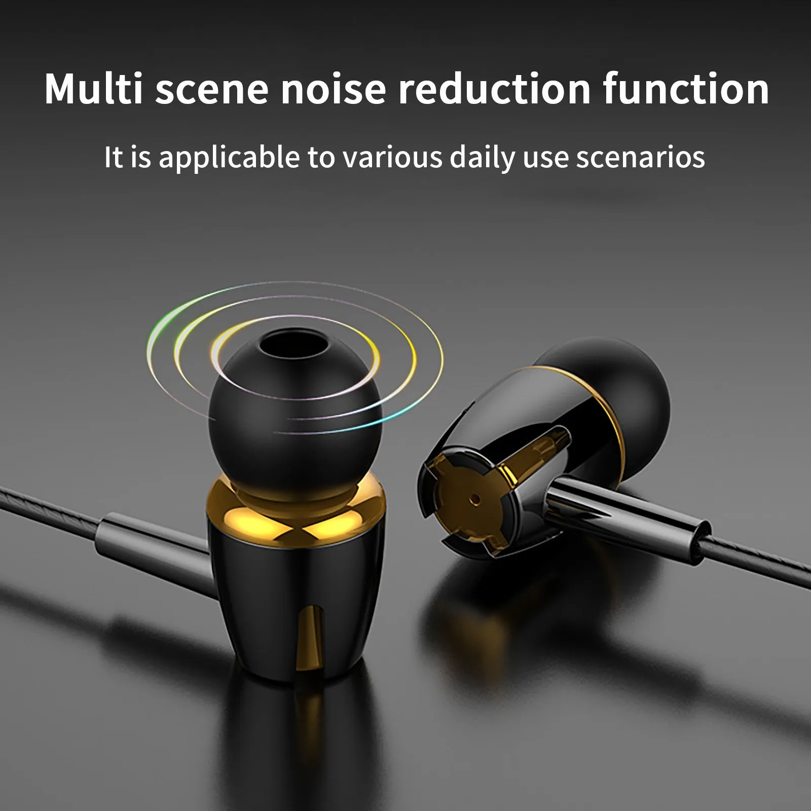 3.5mm Wired Headphones With Microphone For Laptop Earphones In Ear Headphones With Microphone Wired Earbuds For Phones Samsung