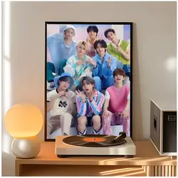 Stray Kids K - Pop Poster - Classic Wall Art for Home Decor - Peel and Stick Unframed (White04)