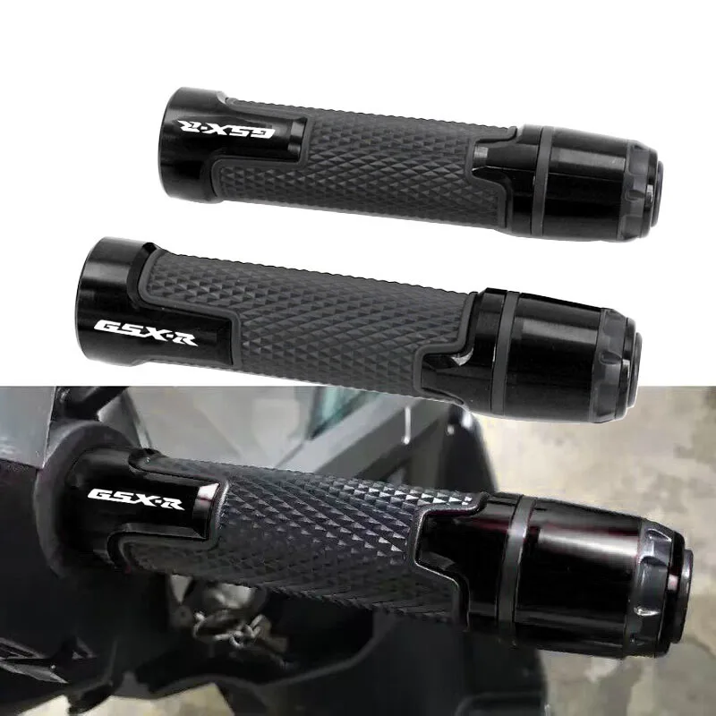 

7/8'' 22MM Motorcycle Rubber Gel handle bar grips For Suzuki GSXR 600 750 1000 1300 GSX-R K1-K9 GSXR600 GSXR750 GSXR1300