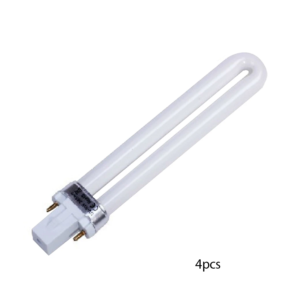 

4 Pieces Set 9W Nail Light U-shaped Tube Lamp Assorted Kit Accessories