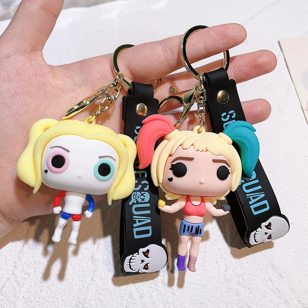 FunkoPop！KEY CHAIN JOKER HARLEYQUINN Amazon.com: Funko POP Keychain: Suicide Squad - Harley Quinn