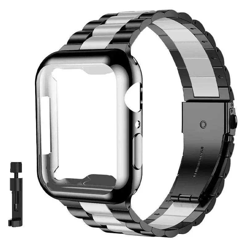 Premium Stainless Steel Band with Case