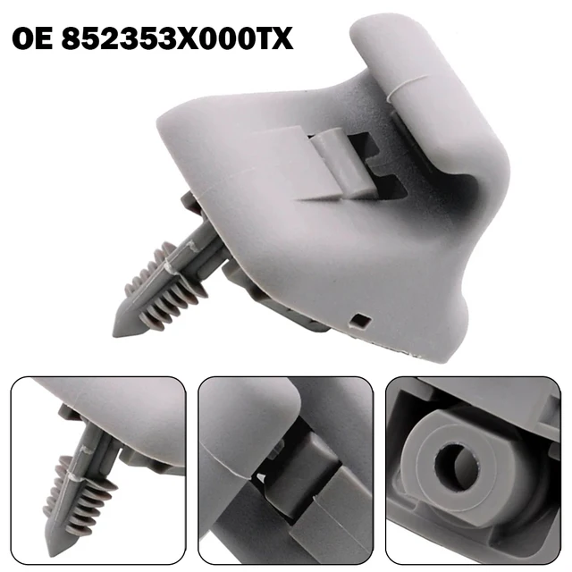 Car Sunvisor Retainer Clips Hanger Hook 852353X000TX For Hyundai Veloster ACCENT Elantra 2014 1