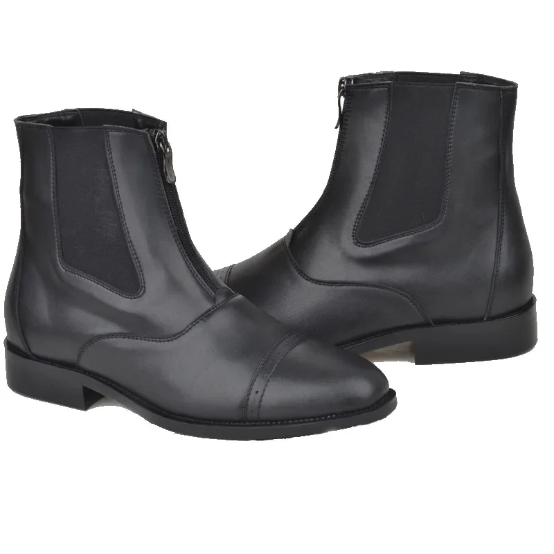 New Horse Riding Boots Equestrian Boots Unisex Customized High Quality Zipper Shoes Men Women Horse Riding Cavallo 4