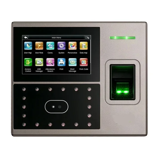 

ZK uFace800 3,000 Face Reader Biometric Door Access Control Facial Recognition Fingerprint Time Attendance Machine
