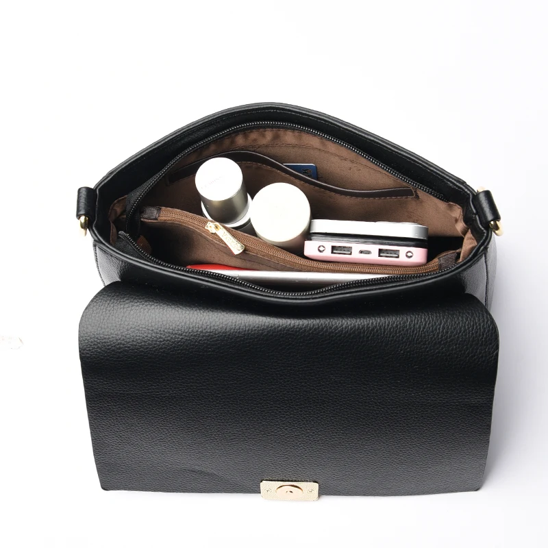 Elegant Quilted Crossbody Bag - Small Luxury PU Leather Shoulder Purse