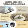 Mvckyi 14L Commercial Pasteurization Machine Fresh Milk Heat Sterilization Machine Fully Automatic Milk Sterilization Machine 5