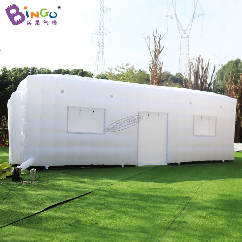 Hot sale 33ft Inflatable White Advertising Tent For Show / Inflated Shelter Tent For Outdoor Event Wedding or Party- BG-A0737 5