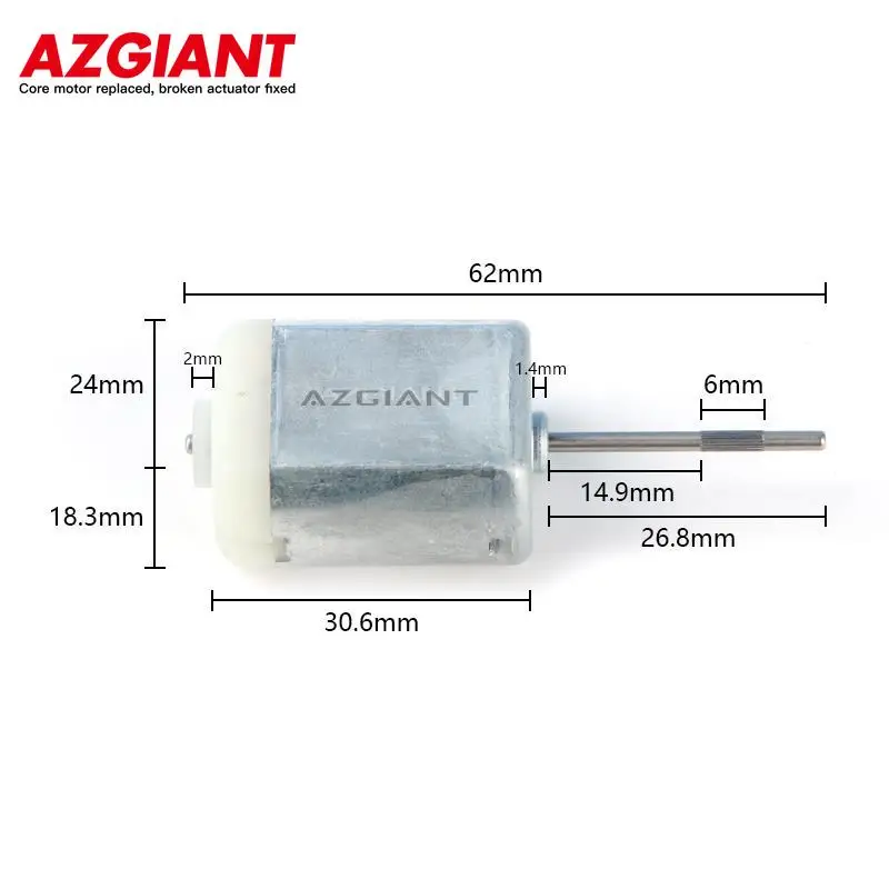 

FC280 DC Motor 12000 RPM 62mm DIY Repair Engine For Car Replacement Power OEM Accesseries Forward Rotation Toy High Quality