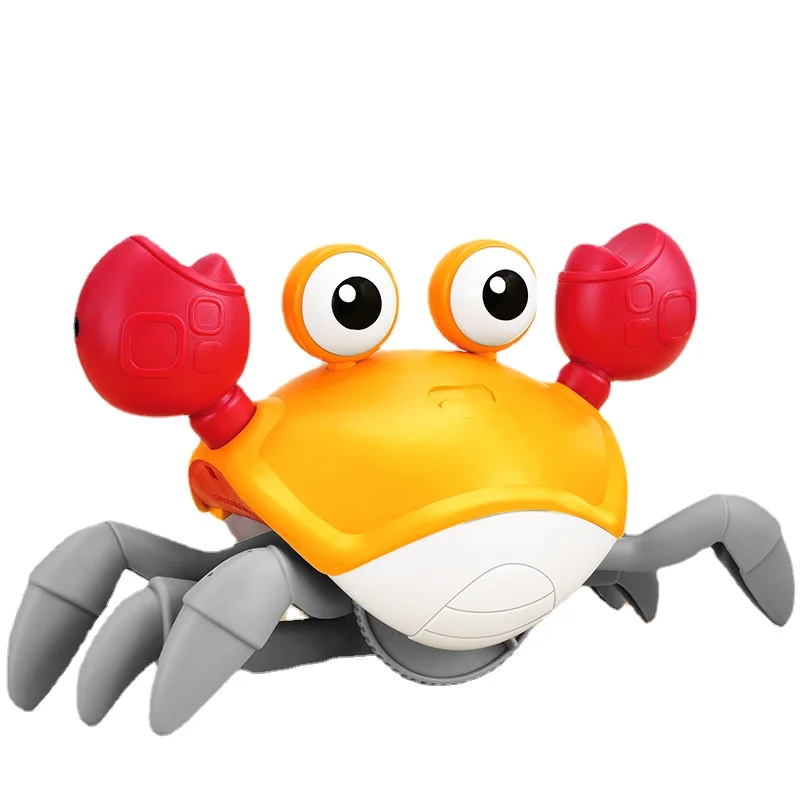 

Hxl Children's Electric Automatic Induction Crab 2-Year-Old Baby Toy Simulation Crawling