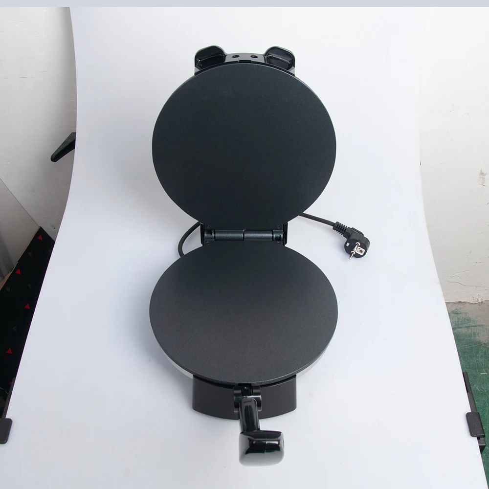 Houselin Electric Griddle Crepe Maker Cooktop - Nonstick 10 Inch Aluminum Hot Plate Adjustable Temperature Control 5