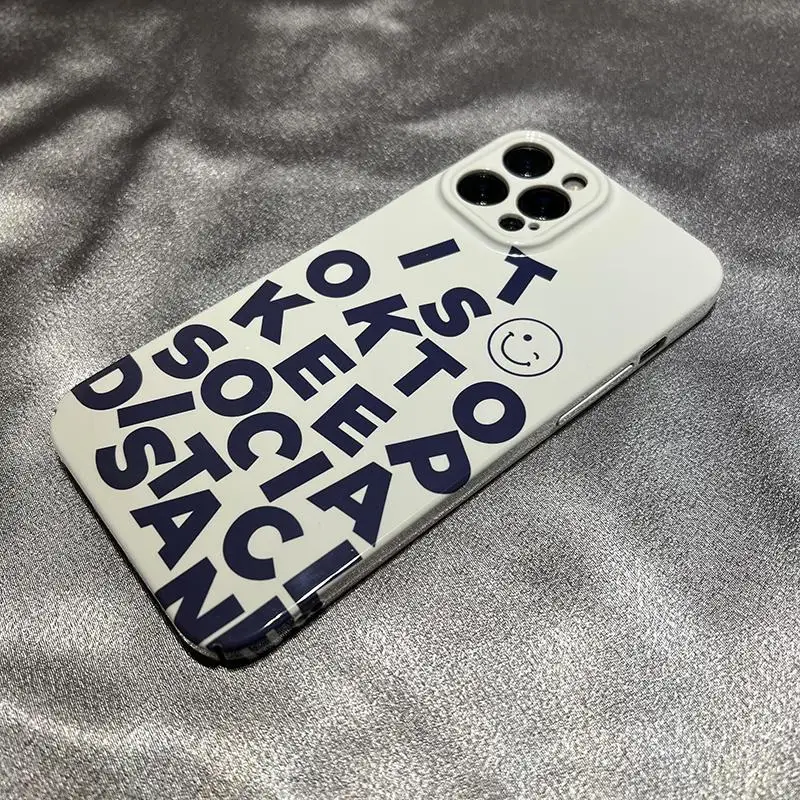 Glossy Hard Acrylic Love Heart Luxury Phone Case