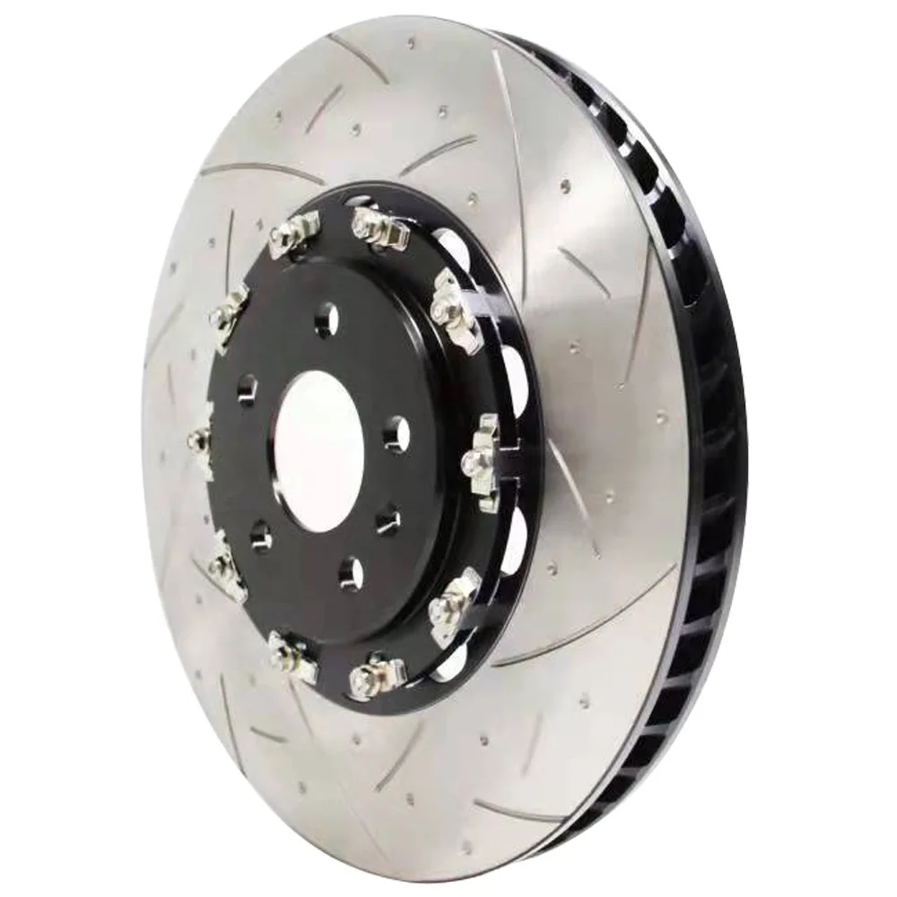 Big Break Disk Modified Kits Vented Drilled Slotted Front Brake Disc for Audi A6L A7 A8L Q7 Q8 for Volkswagen Touareg