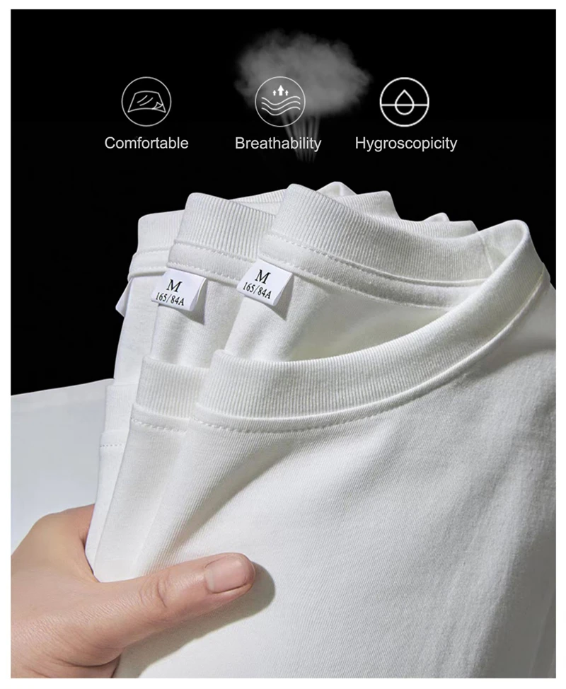 Hirsionsan Korean Letter Graphic T-shirt Women 2023 Summer O-neck Short Sleeve Basic Tees Female Oversized 100% Cotton201_voghion.com