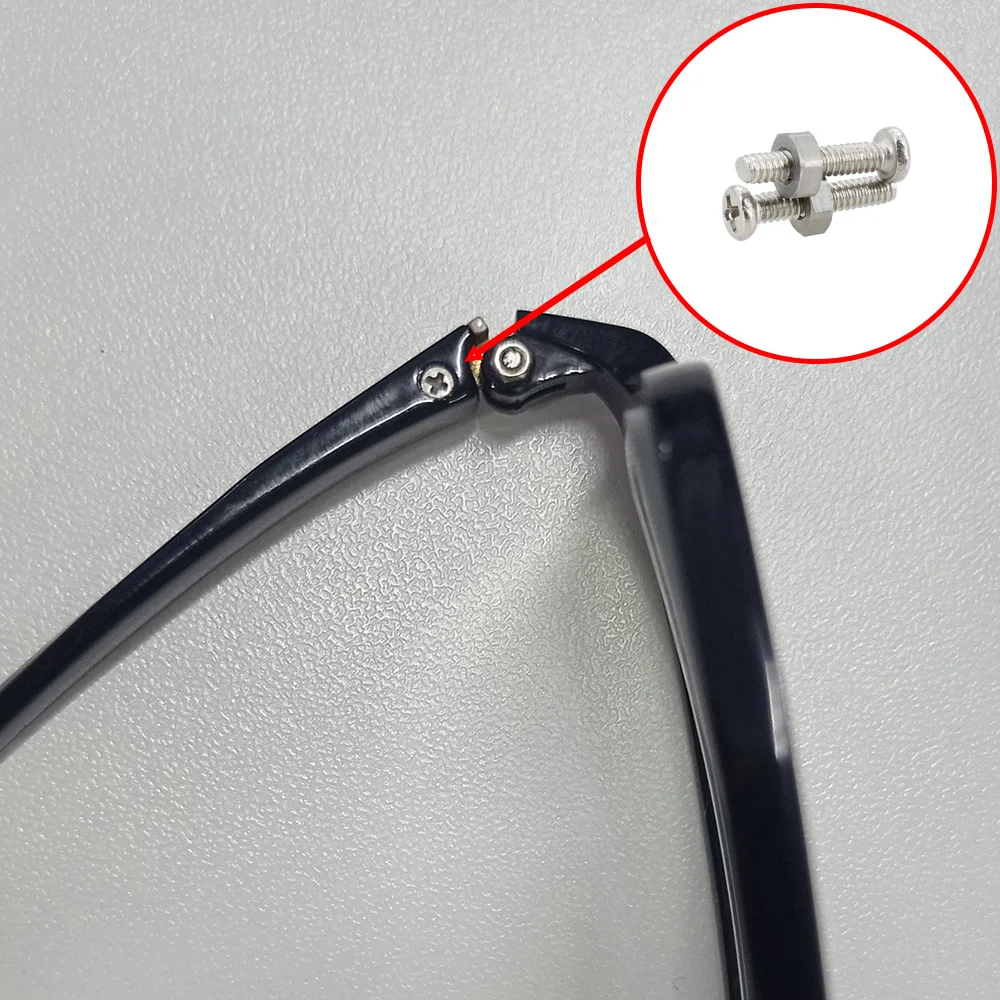 M1 M1.2 M1.4 M1.6 Small Screws Stainless Steel Glasses Watch Screw Nuts Set Phillips Cross Round Head Motherboard PCB Bolts Kit screw bolt nut set