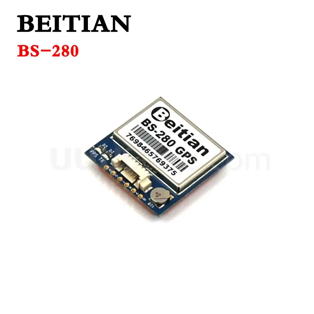 BEITIAN BS-280 GPS GLONASS Module with cable 28mm*28mm*8mm 11.5g for RC Airplane & FPV RC Racing Drones & RC toys 1