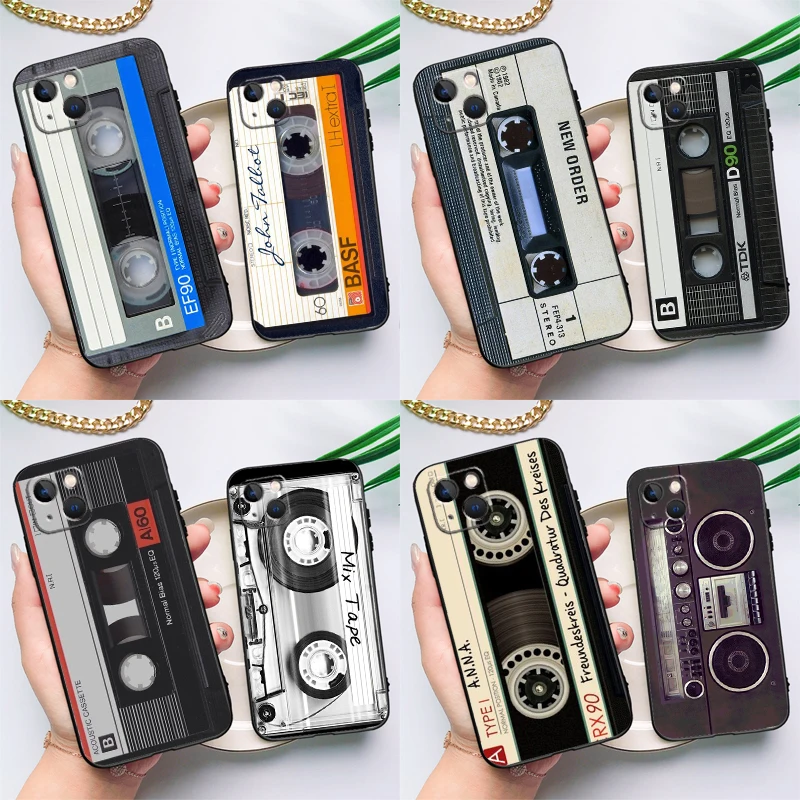 Vintage Cassette Tape Design Phone Cover