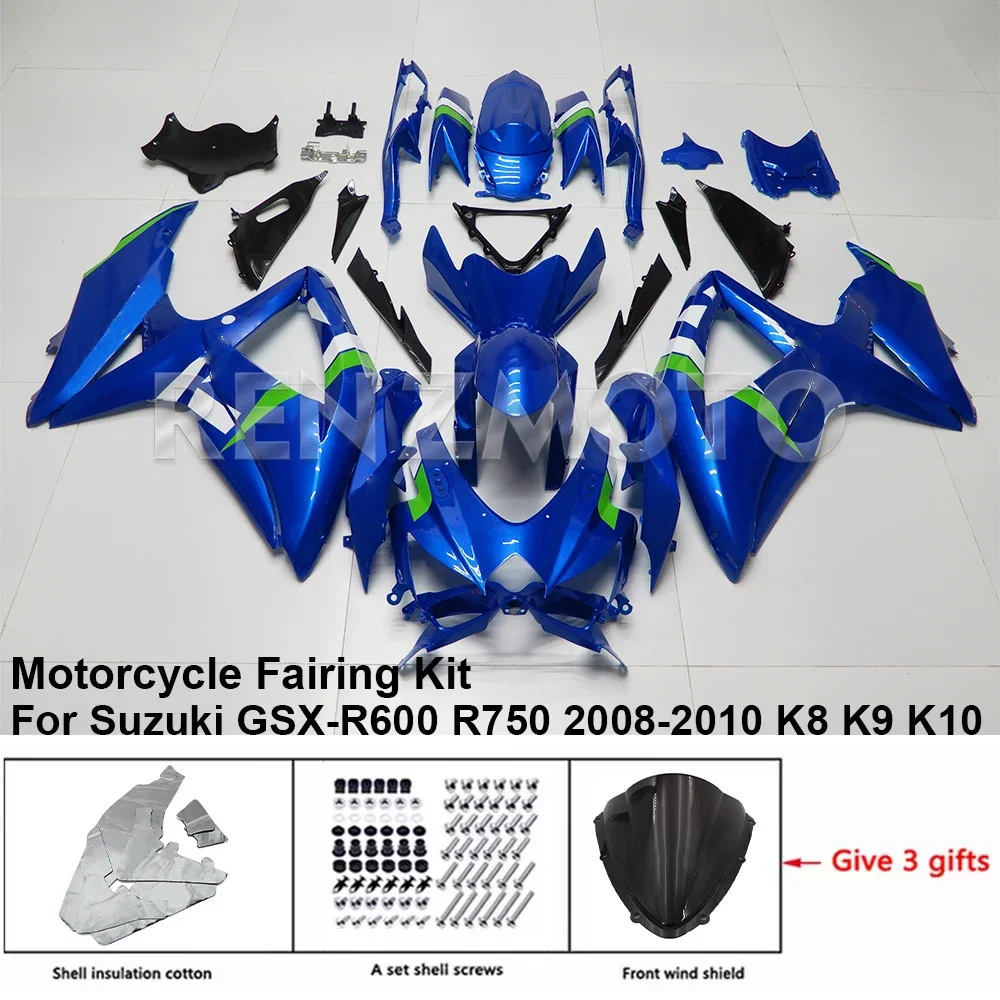 

For SUZUKI GSXR 600 750 2008-2010 K9 Fairing R/Z G6K817 Motorcycle Set Body Kit decoration Plastic Guard Plate Accessories Shell