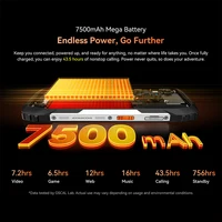 Blackview Oscal PILOT 3 Rugged Phone 5G 6.78-inch 2.4K IPS 120Hz Display  50MP MediaTek Dimensity 63007500mAh NFC Cellphone - Image 4