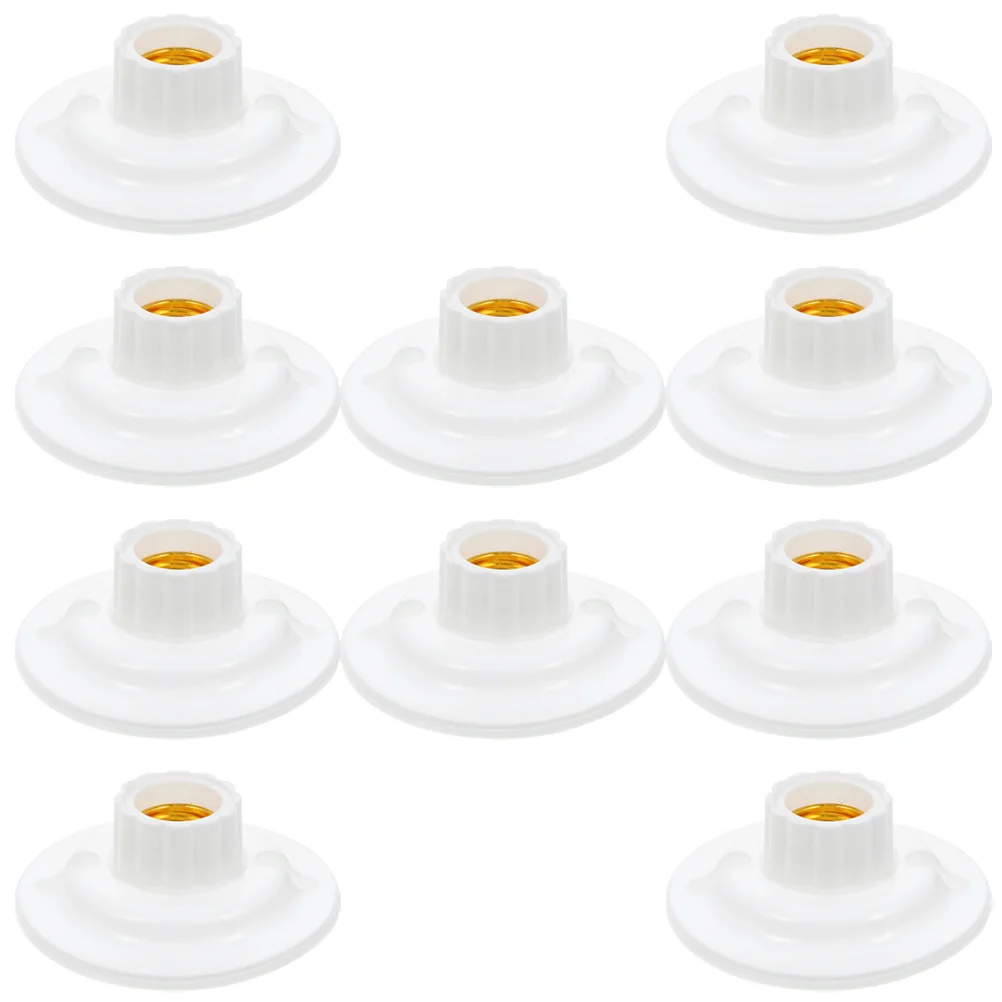 

Screw Light Bulb Sockets Holder Lamp Socket Holders Screw Light Bulb Sockets Ceiling Lamp Sockets Adapter Lamp Supply