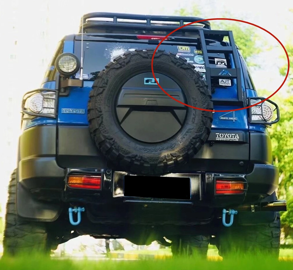 For20072022FJcruisertailgateladdercarroofclimbingluggagerack