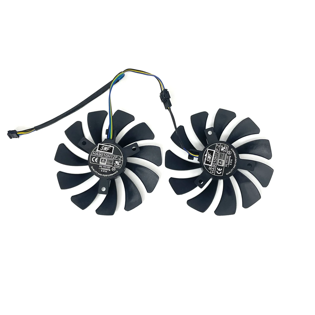 New 85mm Cooling Fan For Powercolor RX 6700 6650 6600 XT RX 5700 5600 XT V2 Fighter Graphics Cards cooler Fan