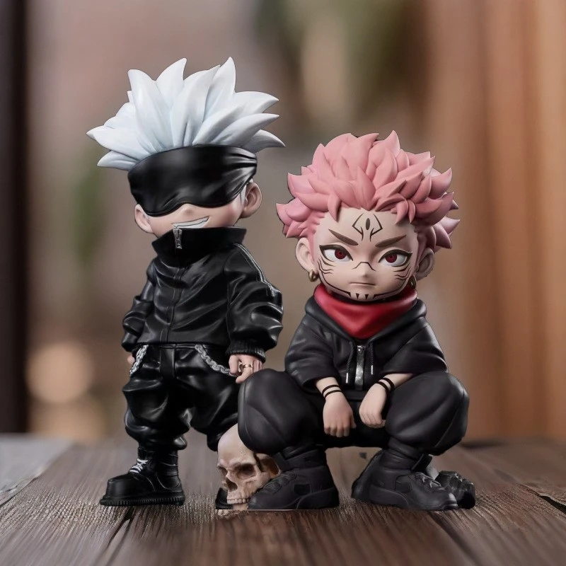 Jujutsu Kaisen Anime Figure 3 Style Satoru Gojo Action Sukuna Figurine PVC Model Doll Toys Collection