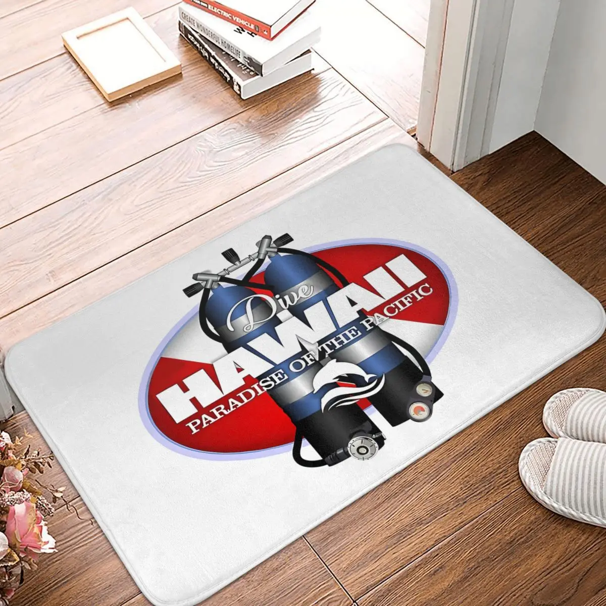 Hawaii St Scuba Dive Diver Diving Bath Mat Tappeto Home Zerbino Soggiorno Tappeto Decorazione
