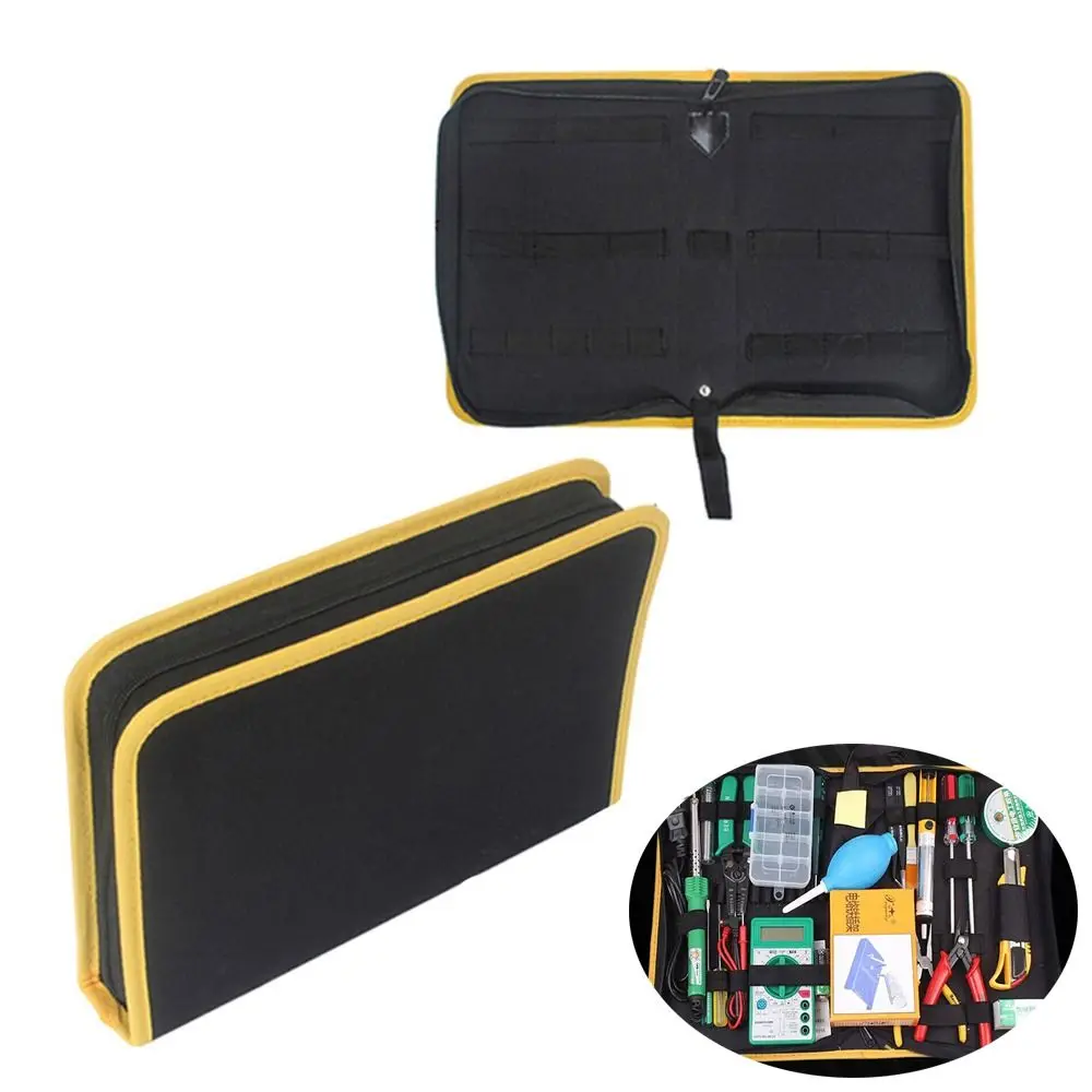 납땜 다리미 파우치 수리 도구 가방, 방수 옥스포드 캔버스 여행 도구 가방, 대..