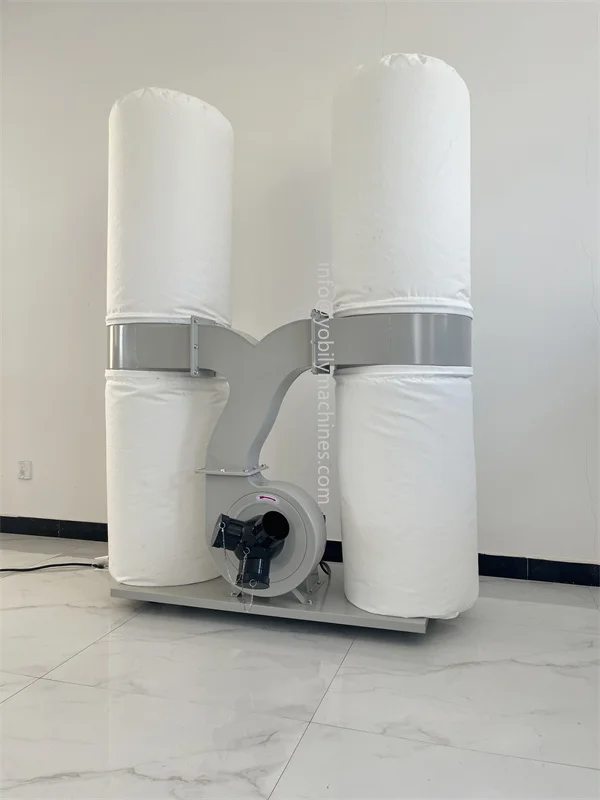 G0672 3 /4/7.5/10HP Industrial Dust Collector,Dust Collector Double Bag,Heavy Duty 2 bag dust collector 220V - Image 5